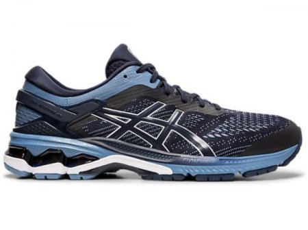 ASICS | MEN'S GEL-KAYANO 26 (2E) - Midnight/ Grey Floss