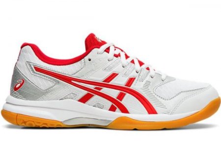 ASICS | WOMEN'S GEL-ROCKET 9 - White/Classic Red