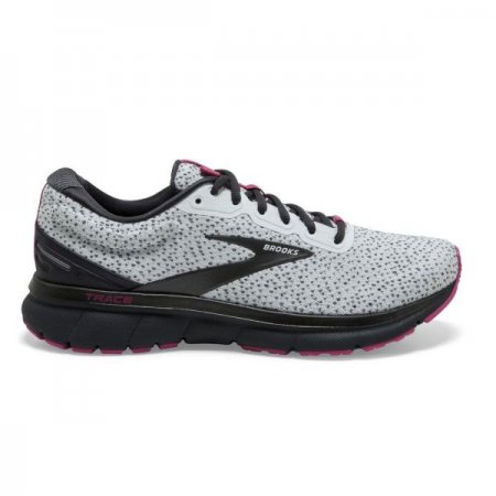 Brooks Women's Trace Ebony/White/Pink