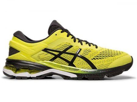 ASICS | MEN'S GEL-KAYANO 26 - Sour Yuzu/Black