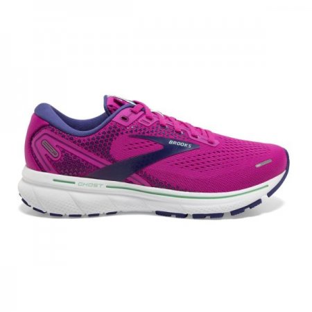 Brooks Women's Ghost 14 Fuschia/Yucca/Navy