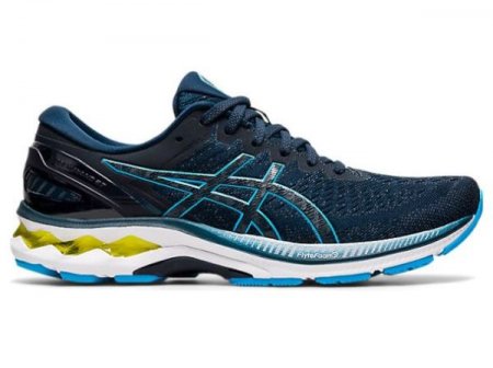 ASICS | MEN'S GEL-KAYANO 27 - French Blue/Digital Aqua