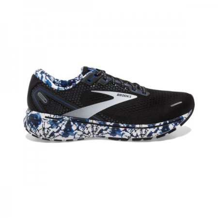 Brooks Men's Ghost 14 Black/White/True Blue