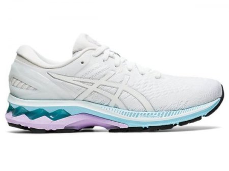 ASICS | WOMEN'S GEL-KAYANO 27 - White/Pure Silver