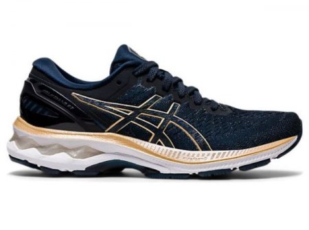 ASICS | WOMEN'S GEL-KAYANO 27 - French Blue/Champagne