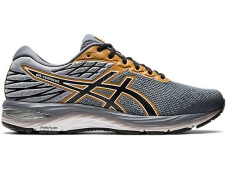 ASICS | MEN'S GEL-CUMULUS 21 - Stone Grey/Performance Black