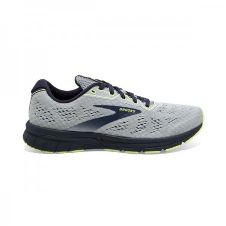 Brooks Men's Anthem 4 Quarry/Navy/Sunny Lime