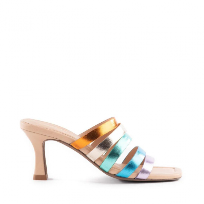 Seychelles | For Women | Big Dreams Heel-Rainbow Mettallic