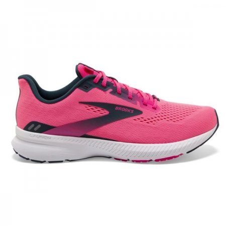 Brooks Women's Launch 8 Pink/Raspberry/Navy