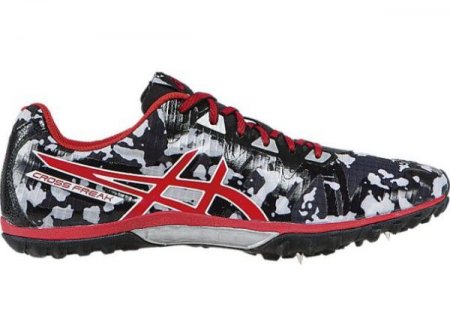 ASICS | MEN'S Cross Freak 2 - Black/Fiery Red/Grey