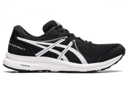 ASICS | MEN'S GEL-CONTEND 7 (4E) - Black/White