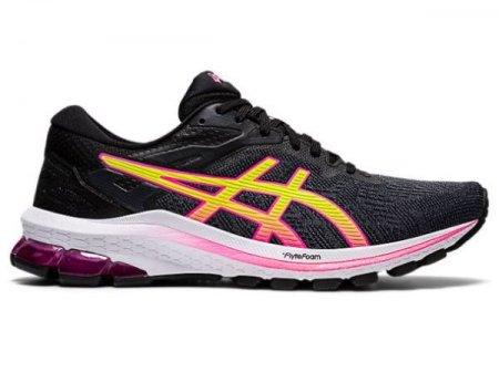 ASICS | WOMEN'S GT-1000 10 - Black/Hot Pink