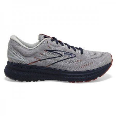 Brooks Men's Glycerin 19 Grey/Alloy/Peacoat