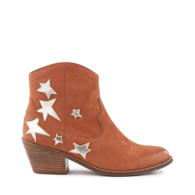 Seychelles | For Women | Under The Stars Boot-Cognac/Gold