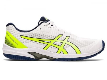 ASICS | MEN'S Court Speed FF - White/Safety Yellow