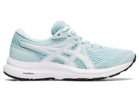 ASICS | WOMEN'S GEL-CONTEND 7 - Aqua Angel/White