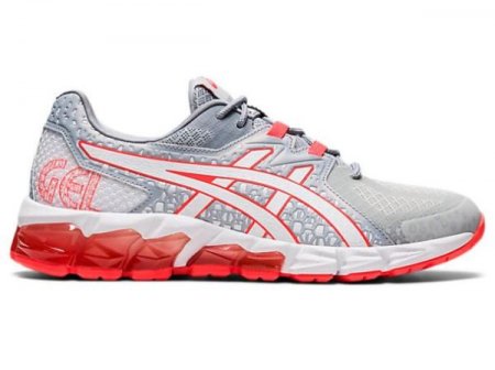 ASICS | WOMEN'S GEL-QUANTUM 180 5 - Glacier Grey/Flash Coral