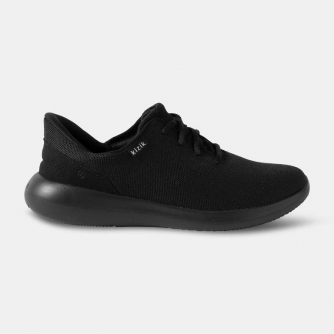 Kizik | Women's Madrid Eco Knit - Black Black Outsole | Special Offer