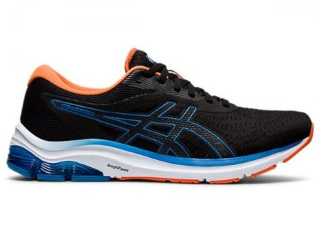 ASICS | MEN'S GEL-PULSE 12 - Black/Reborn Blue