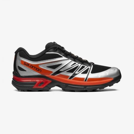 SALOMON MEN'S XT-WINGS 2-Black / Silver. / Vibrant Orange