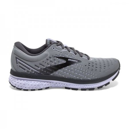 Brooks Women's Ghost 13 Grey/Blackened Pearl/Purple