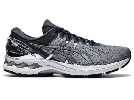 ASICS | MEN'S GEL-KAYANO 27 PLATINUM - Sheet Rock/Pure Silver