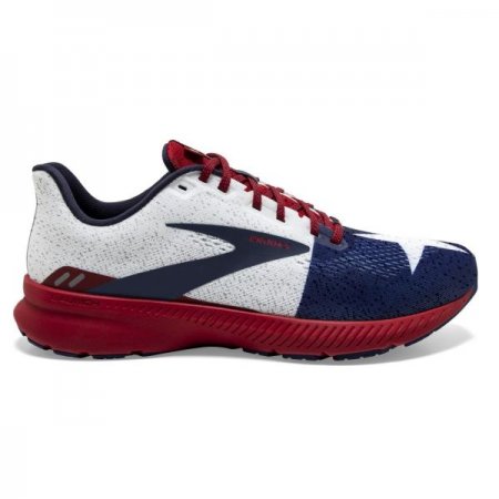 Brooks Men's Launch 8 True Red/Sundried Tomato/Twilight