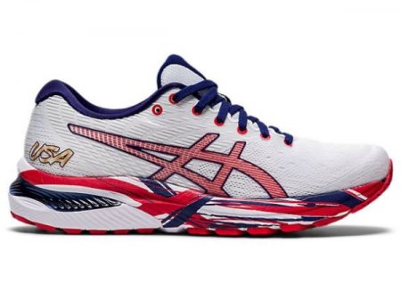 ASICS | WOMEN'S GEL-CUMULUS 22 - White/Classic Red