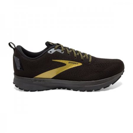 Brooks Men's Revel 4 Black/Gold