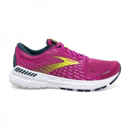 Brooks Women's Adrenaline GTS 21 Raspberry/Pink/Sulphur