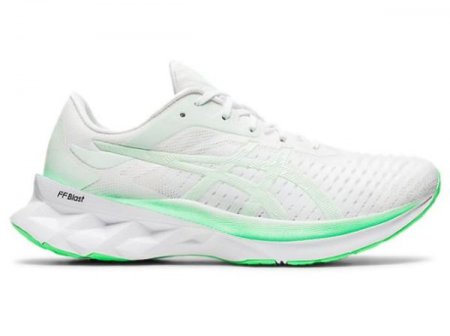 ASICS | WOMEN'S NOVABLAST - White/Mint Tint