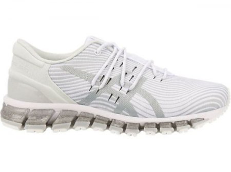 ASICS | WOMEN'S GEL-Quantum 360 4 - White/Mid Grey