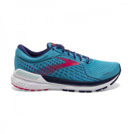 Brooks Women's Adrenaline GTS 21 Horizon/Blue Ribbon/Pink