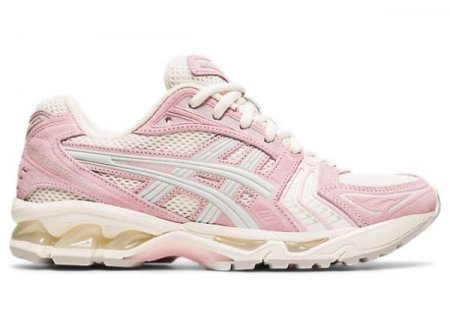 ASICS | WOMEN'S GEL-KAYANO 14 - Cream/Pink Salt