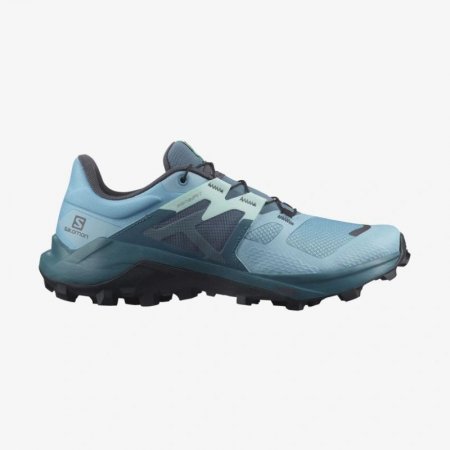 SALOMON WOMEN'S WILDCROSS 2-Delphinium Blue / Mallard Blue / Yucca