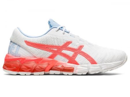 ASICS | WOMEN'S GEL-QUANTUM 180 5 - White/Sunrise Red