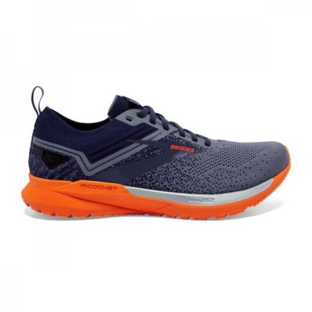 Brooks Men's Ricochet 3 Navy/Grey/Scarlet