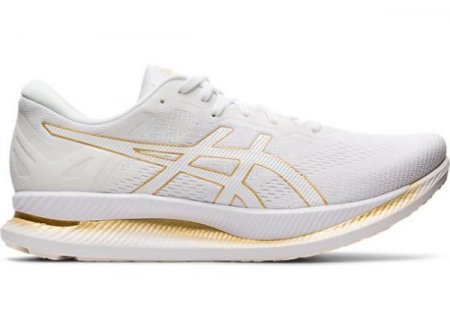 ASICS | MEN'S GLIDERIDE - White/Pure Gold