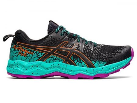 ASICS | WOMEN'S FujiTrabuco Lyte - Black/Baltic Jewel