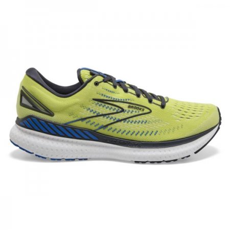 Brooks Men's Glycerin GTS 19 Yellow/ Navy/ Blue