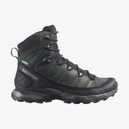 SALOMON MEN'S X ULTRA TREK GORE-TEX-Black / Black / Magnet