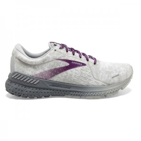 Brooks Women's Adrenaline GTS 21 White/Oyster/Primer Grey