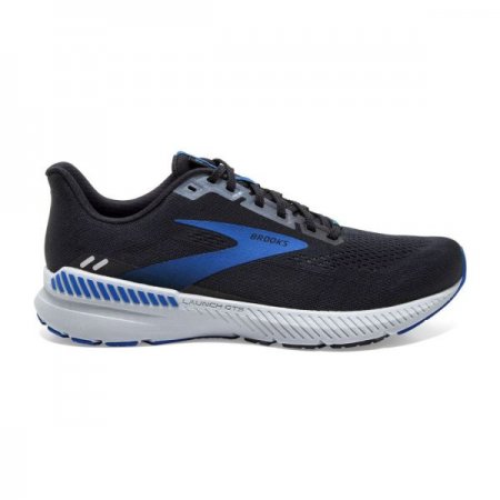 Brooks Men's Launch 8 GTS Black/Grey/Blue