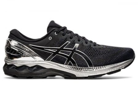 ASICS | MEN'S GEl-KAYANO 27 PLATINUM - Black/Pure Silver