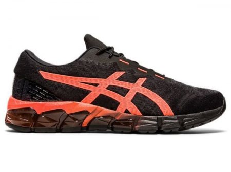 ASICS | MEN'S GEL-QUANTUM 180 5 - Black/Sunrise Red