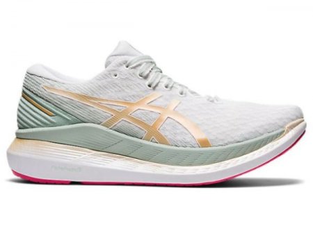 ASICS | WOMEN'S GLIDERIDE 2 - White/Champagne