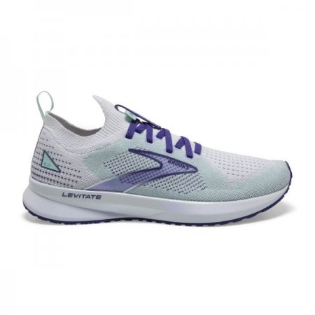 Brooks Women's Levitate StealthFit 5 White/Navy Blue/Yucca