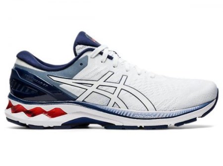 ASICS | MEN'S GEL-KAYANO 27 - White/Peacoat