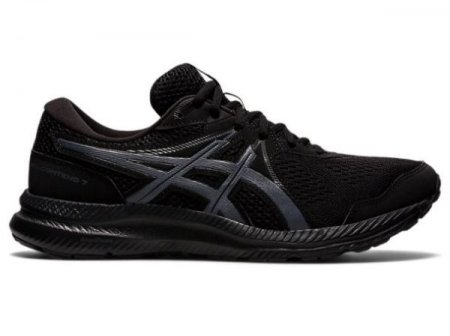 ASICS | MEN'S GEL-CONTEND 7 (4E) - Black/Carrier Grey