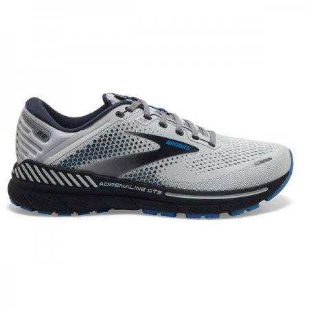 Brooks Men's Adrenaline GTS 22 Oyster/India Ink/Blue